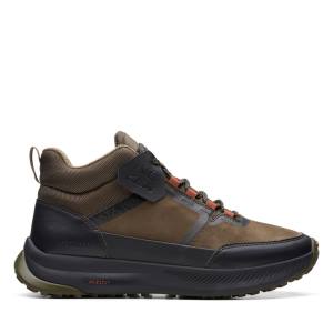 Clarks ATL Trail Up Waterproof Superge Moški Temno Olivno Zelene | CLK163UJP