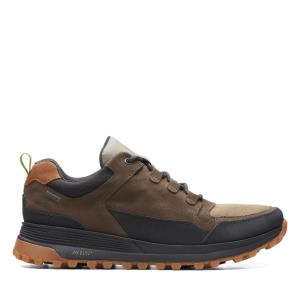 Clarks ATL Trek Lo GORE-TEX Superge Moški Temno Olivno Zelene | CLK056QED