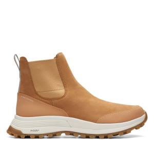 Clarks ATL Trek Up Waterproof Gležnarji Ženske Svetlo Rjave | CLK952NFC