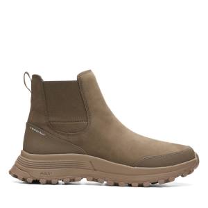 Clarks ATL Trek Up Waterproof Superge Ženske Kaki | CLK196BEF