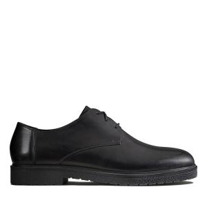 Clarks Ashcroft Plain Črne Čevlji Moški Črne | CLK385EXG