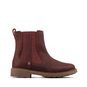 Clarks Astrol Orin Kid Originals Škornji Dekleta Bordo | CLK276AKS