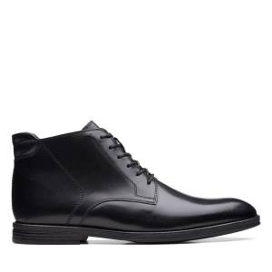 Clarks Citi Stride Rise Gležnarji Moški Črne | CLK576OYK