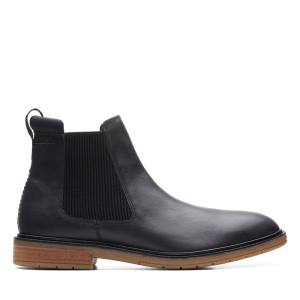 Clarks Clarkdale Hall Čevlji Chelsea Moški Črne | CLK395BZT