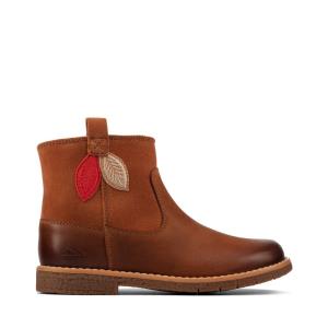 Clarks Comet Style Kid Originals Škornji Dekleta Rjave | CLK849KBY