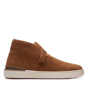 Clarks Court Lite Desert Gležnarji Moški Rjave | CLK739VWY