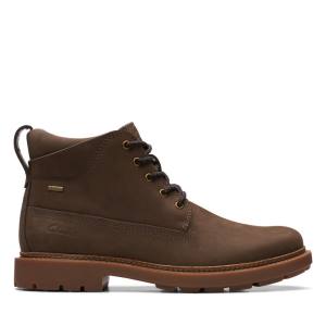 Clarks Craftdale 2 Mid GORE-TEX Gležnarji Moški Temno Rjave | CLK390YIJ