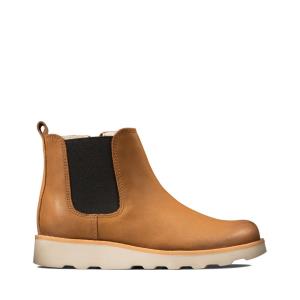 Clarks Crown Halo Kid Originals Škornji Dekleta Rjave | CLK896EUR