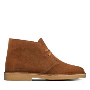 Clarks Desert Boot 2 Desert Gležnarji Ženske Temno Rjave | CLK134KEG