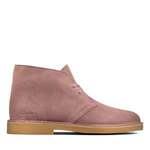 Clarks Desert Boot 2 Desert Gležnarji Ženske Roza | CLK537WEX