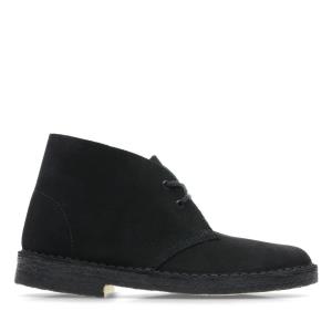 Clarks Desert Boot Gležnarji Ženske Črne | CLK740WEY