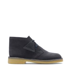 Clarks Desert Boot.. Originals Škornji Fantje Temno Modre | CLK041MTL