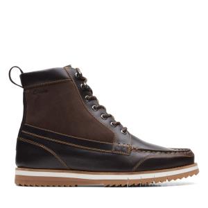 Clarks Durston Hi Originals Škornji Moški Temno Rjave | CLK623GJI