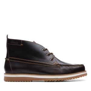 Clarks Durston Mid Originals Škornji Moški Temno Rjave | CLK706LET