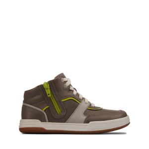 Clarks Fawn Peak Kid Originals Škornji Fantje Sive | CLK682KEB