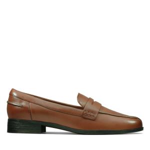 Clarks Hamble Loafer Mokasini Ženske Rjave | CLK739JLR