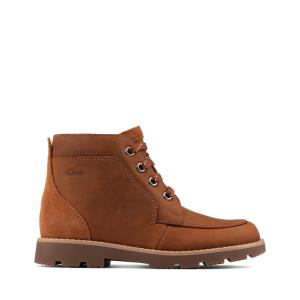 Clarks Heath Lace Kid Originals Škornji Fantje Rjave | CLK783WLO