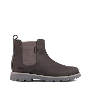 Clarks Heath Sea GORE-TEX Kid Originals Škornji Fantje Temno Sive | CLK412RSK