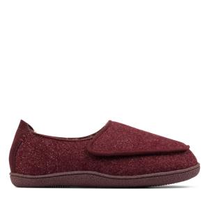 Clarks Home Charm Copati Ženske Bordo | CLK124KYW