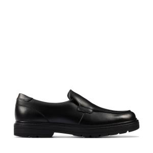 Clarks Loxham Grove Youth Modne Superge Fantje Črne | CLK397IZE