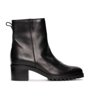 Clarks Meraleigh Zip Gležnarji Ženske Črne | CLK752SRY