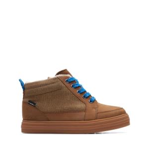 Clarks Nova Rain Kid Originals Škornji Fantje Rjave | CLK785KCG