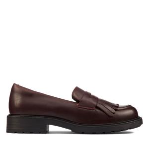 Clarks Orinoco 2 Loafer Mokasini Ženske Bordo | CLK385ETH