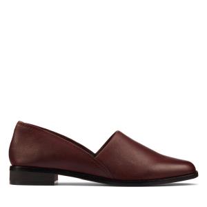 Clarks Pure Easy Mokasini Ženske Bordo | CLK782XSU