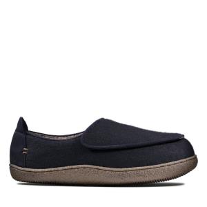 Clarks Relaxed Charm Copati Moški Temno Modre | CLK274QIR