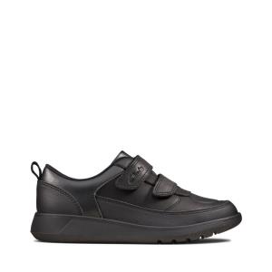 Clarks Scape Flare Kid Modne Superge Dekleta Črne | CLK458XZW