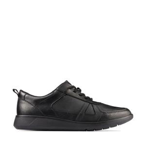 Clarks Scape Track Youth Modne Superge Dekleta Črne | CLK294UES