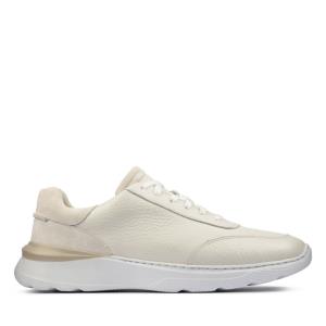 Clarks Sprint Lite Lace Superge Moški Bele | CLK802UAS