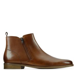 Clarks Stanford Zip Originals Škornji Moški Rjave | CLK051FOJ