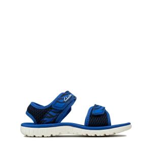 Clarks Surfing Tide Kid Sandale Dekleta Temno Modre | CLK193PWU