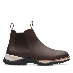 Clarks Topton Chelsea Originals Škornji Moški Temno Rjave | CLK679ZQD