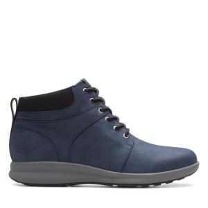 Clarks Un Adorn Walk Gležnarji Ženske Temno Modre | CLK682ADH