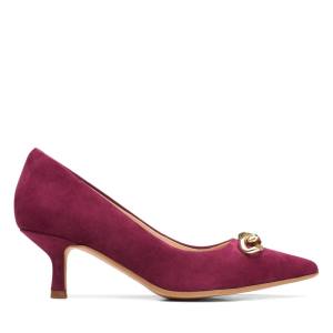 Clarks Violet55 Trim Salonarji Ženske Roza | CLK059RKJ