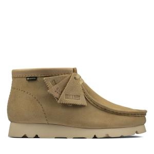 Clarks Wallabee Boot GORE-TEX Elegantni gležnjarji Ženske Rjave | CLK543PWY