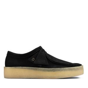 Clarks Wallabee Cup Črne Čevlji Moški Črne | CLK824DJG