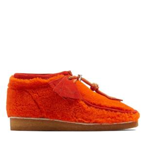 Clarks Wallabee Elegantni gležnjarji Moški Oranžne | CLK498XOQ