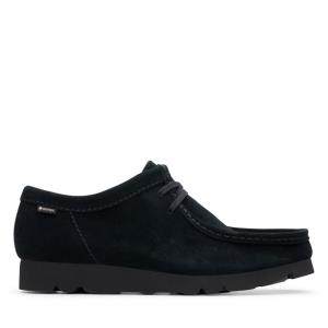 Clarks Wallabee GORE-TEX Črne Čevlji Moški Črne | CLK128GRQ