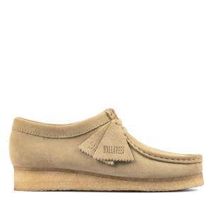 Clarks Wallabee Ravni Čevlji Ženske Rjave | CLK847NIW