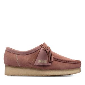 Clarks Wallabee Ravni Čevlji Ženske Roza | CLK175MPY