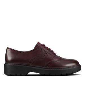 Clarks Witcombe Echo Svečani Čevlji Ženske Bordo | CLK761UGQ