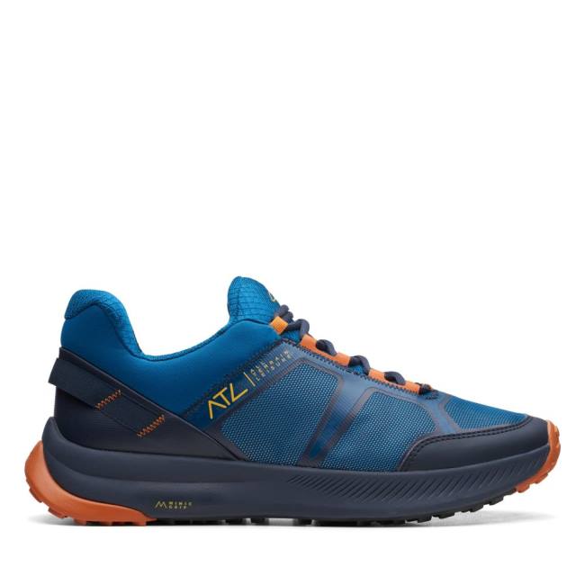 Clarks ATL Trail Lo Superge Moški Modre | CLK976NVZ