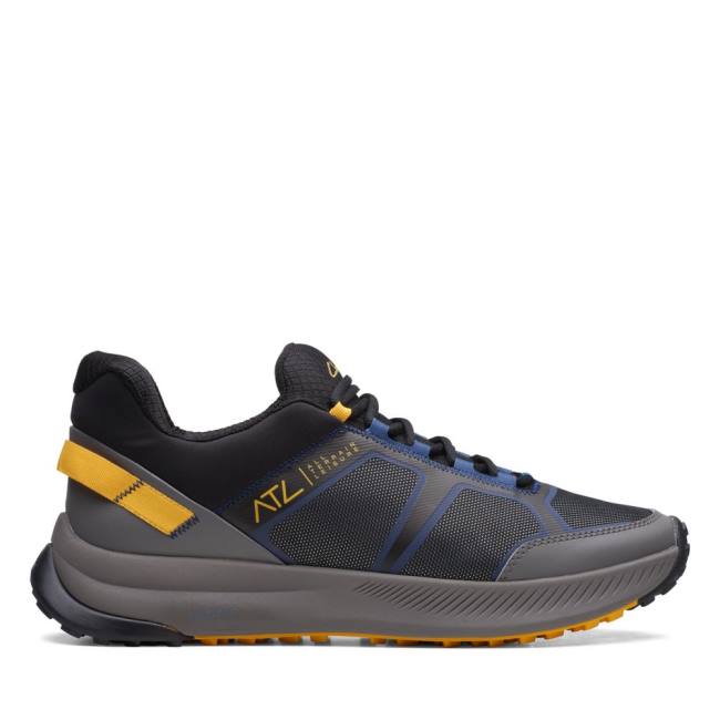 Clarks ATL Trail Lo Superge Moški Črne | CLK038CDJ