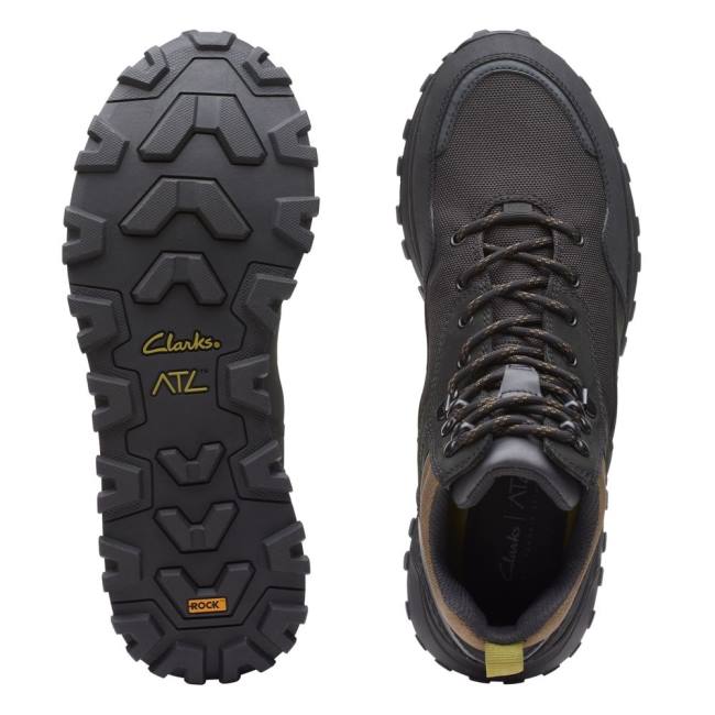 Clarks ATL Trek Hi GORE-TEX Gležnarji Moški Črne | CLK791FIC