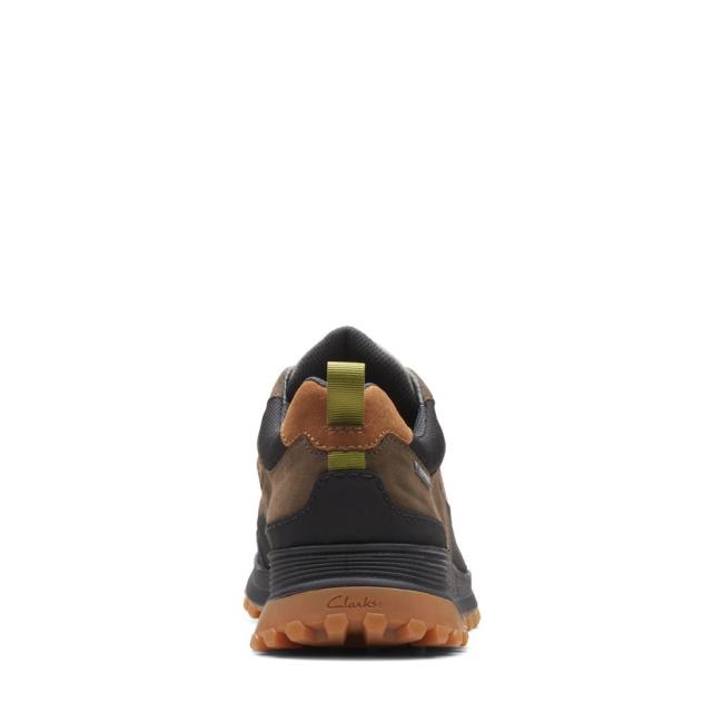 Clarks ATL Trek Lo GORE-TEX Superge Moški Temno Olivno Zelene | CLK056QED