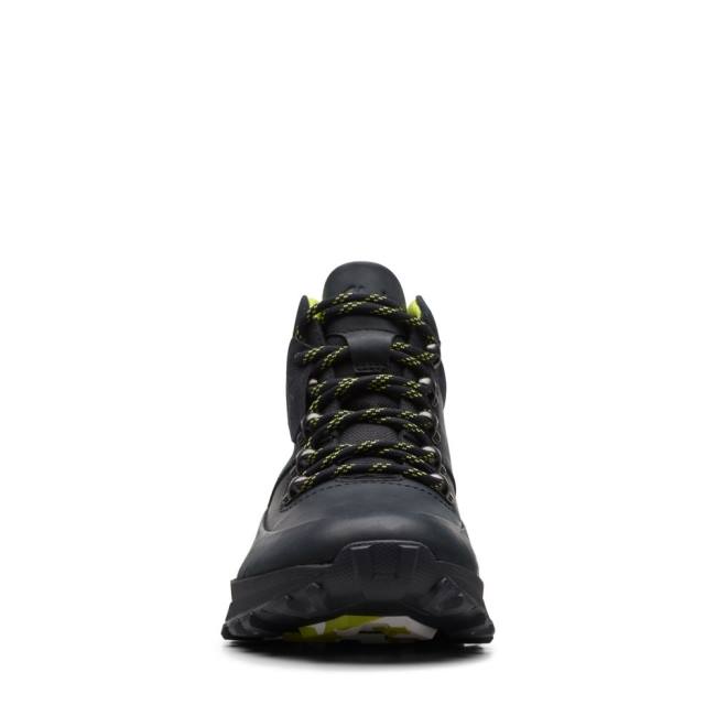 Clarks ATL Trek Mid Gležnarji Moški Črne | CLK804OXG