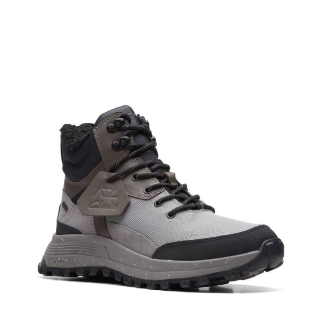 Clarks ATL Trek Sky GORE-TEX Gležnarji Ženske Sive | CLK041NRO